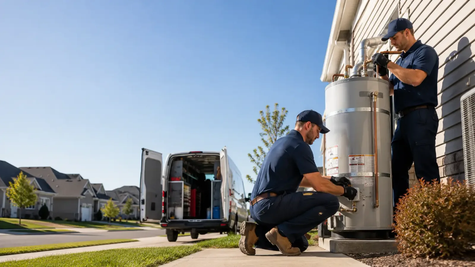 Water Heater Installation in Crucible, PA